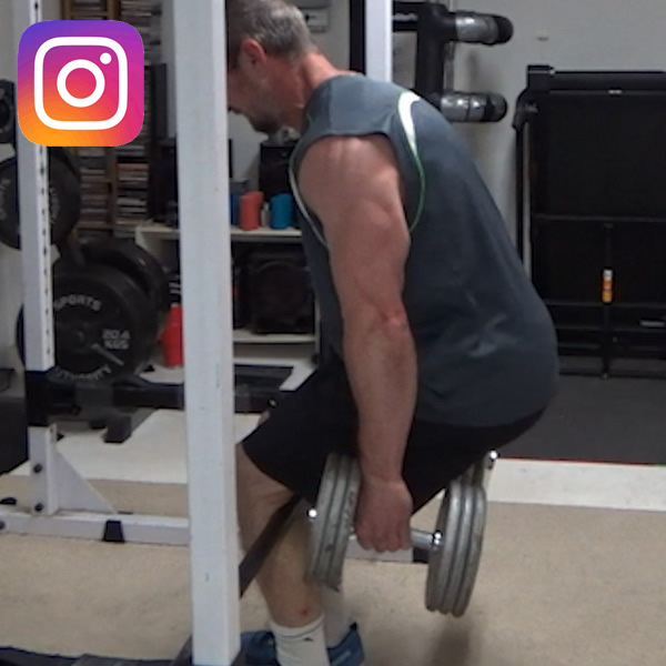 Bar-Braced Spanish Squats - Quad BURNER